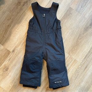 NWOT Columbia Kids Dark Gray Ski Bib